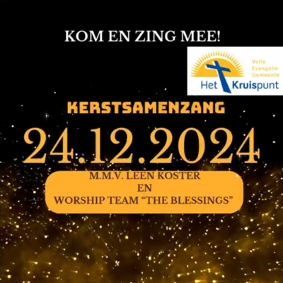 Kerstsamenzang 24 december 2024