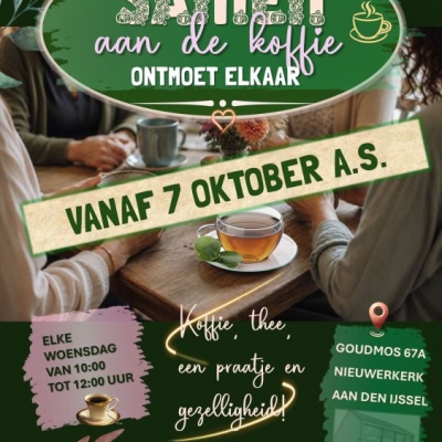 Nieuw - Samen aan de koffie